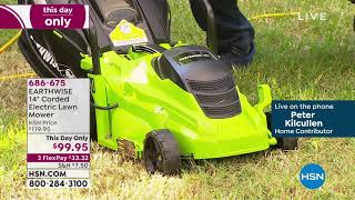 EARTHWISE 14" Corded Electric Lawn Mower