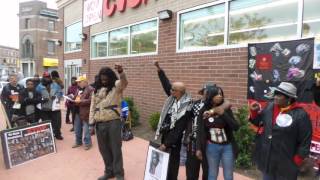 Baltimore Uprising crowd
