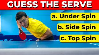 QUIZ : How Well Can You Read Table Tennis Serves?