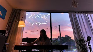 “AT HEART” | "마음속에" | jazz piano | with sunset | at my studio