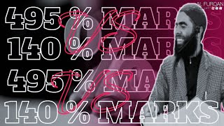 495 Marks Vs 140 Marks ! Our Thinking | Br, Danish Bin Abdul Rahman | Al Furqan Productions
