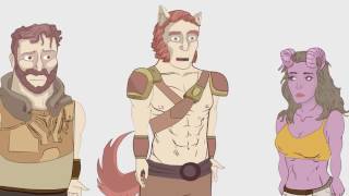 Funhaus Twits and Crits (D&D) animated | Episode 04 - Meet Dirik Benslorde
