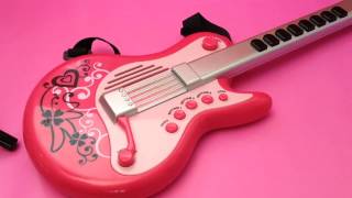 Kids Toy Guitar with Lights Rhythms Sounds