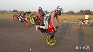 Bike Stunts in India - Team evilryderz - stuntexru