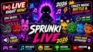 🔥 SPRUNKI LIVE 2026 | Crazy Music Battle, Epic Beats & Nonstop Fun! 🎮⚡