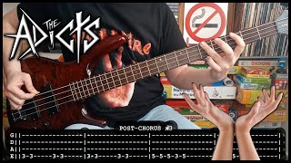 THE ADICTS - Put yourself in my hands (BASS TABS) [lyrics + PDF]