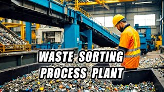 Municipal MSW Solid Waste Sorting Process Plant
