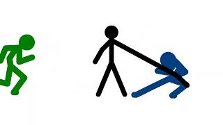 DEFAULT ELASTICK - Pivot Stick Figure Animation