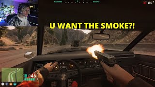XQC SHOOTS AT MOXXY, JACK AND TROLLS THEM😂😂| NoPixel 4.0 GTA RP