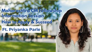 Maharashtra CM Fellowship Program Explained | Priyanka Parle | Eklavya India Foundation