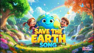 Save the Earth 🌍 Clean Air & Water Song for Kids ♻️ | Little Mischief