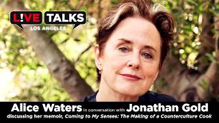 Alice Waters with Jonathan Gold at Live Talks Los Angeles