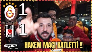 YASİN KOL MASSACRE!! Galatasaray 1-1 Beşiktaş Post-Match Fan Comments