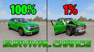 Realistic Survival Chance Crashes #234 | BeamNG.drive