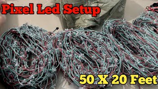 Pixel Led Lights Complete Setup Shipping Process || Online Dukan