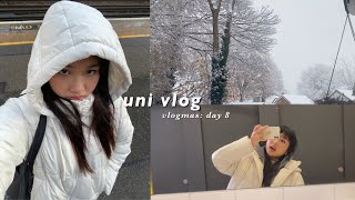 Uni diaries | getting cozy at home on snowy days, uni Christmas break, ice skating | ch. 05