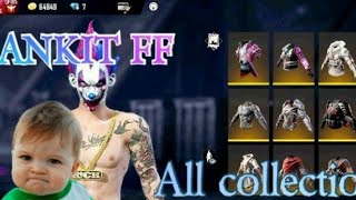 Ankit FF All collection video 😊