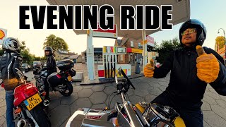 Evening ride with the Boys