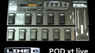 POD xt live Phil Collen sound