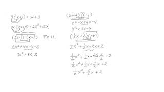 Multiplying Polynomials