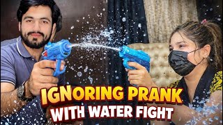 Ignoring Prank on Husband Gone Wild 💧🔥🤣 | Water Gun Fight 🔫