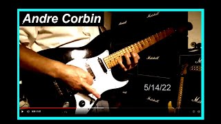 Helstar - Nosferatu guitarist Andre Corbin, harmonic minor picking,  May 2022