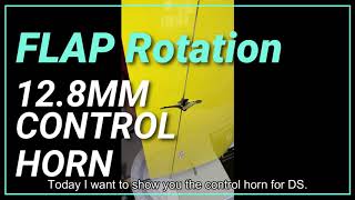 Flap Rotation with 12.8mm Control Horn