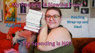 I Bought a Book For Each One I Read 📚 July to August Wrap-up