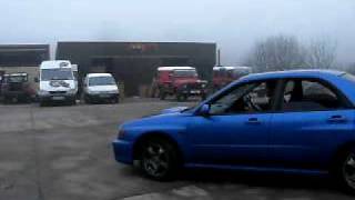 WRX doing rings - Todds leap