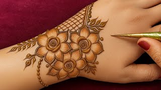 Flower🌺Mehndi Design | Back Hand Easy Mehndi Design | Mehndi ka Design | Henna Design | Mehndi 