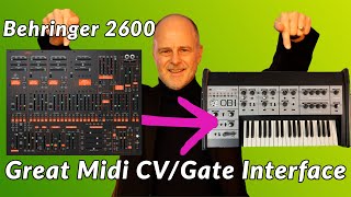 Using Behringer 2600 as Midi to CV & Gate Interface (Oberheim OB-1 Connection)