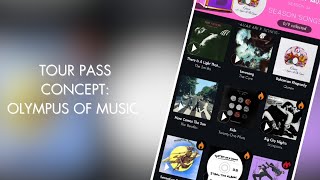 Tour Pass Concept:Olympus Of Music