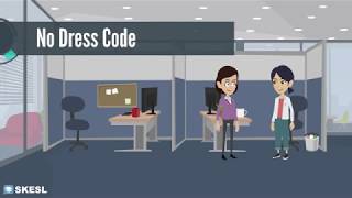 Business English Conversation Lesson 28:  No Dress Code