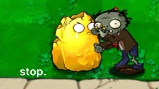 Plants vs zombies but I can only use Tall and Wall nuts...