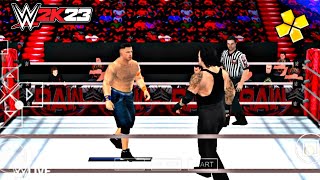 WWE 2K23 PSP John Cena vs Undertaker | Gaming | PPSSPP | Android | 2K23 | Gameplay |