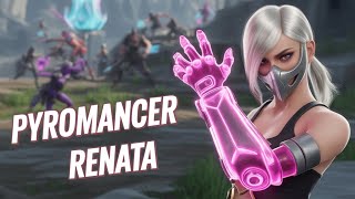 Pyromancer Renata gets 8 burns in Arena