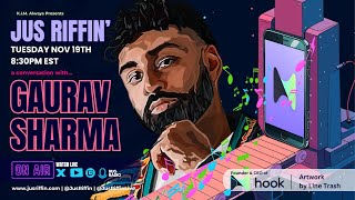 Hook Music App Founder Gaurav Sharma Reveals All | Jus Riffin