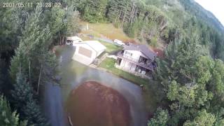 Almost Lost New Camera During Dive With Eachine Wizard Racing Drone
