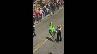 University High School Marching Pioneers. New Years Parade December 31st, 2023 Ybor City