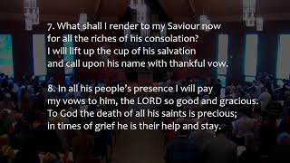 AM SERVICE – Rev. Peter Holtvlüwer --  Delight in Sabbath freedom!