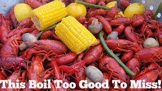 This Boil Too Good To Miss Out!  The One Burner You Want To Use To Boil Crawfish!