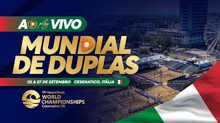 FINAL: LEONARDO BRANCO/ VITORIA MARCHESINI X NINNY VALENTINI/ FABRICIO NEIS - MUNDIAL DE CESENATICO