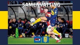 RKC Waalwijk neemt punt mee uit Alkmaar na enerverende slotfase | Samenvatting AZ - RKC Waalwijk