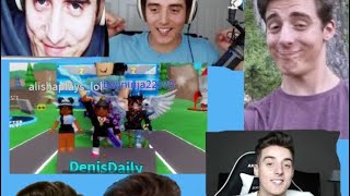 I Became Denis Daily In 2 Player Youtube Tycoon | Roblox
