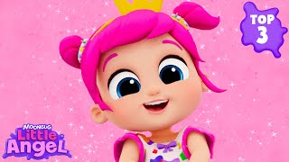 Top 3 Princess Songs with Jill! 👸| Little Angel Kids Songs & Nursery Rhymes