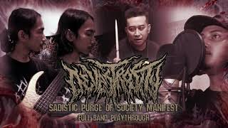 DEVASTROSITY 'Sadistic Purge of Society Manifest' (Full Band Play-Through / 2025)