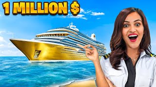 Staying at 5 Star Cruise with Private WATERPARK 😳 *OMG*