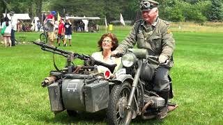 German Army Motorcycle Ride at Cantigny Park