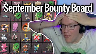 The Shiny Bounty Board | September Edition