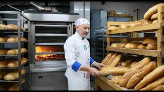 Inside a Traditional Turkish Bakery! The Art of Breadmaking from Village